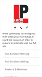 Mobile Screenshot of langprinting.com